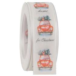 Nastro auto christmas mm 40 x 20 mt  light grey
