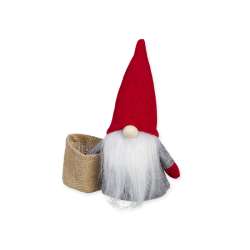 Babbo natale con cappello e sacchetto di yuta h20