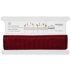 Nastro con tasche mm 43 x 6 mt bordeaux