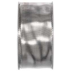 Nastro lame glitzer mm 40 x 25 mt argento