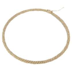 Cerchio dm 35 con yuta naturale