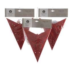 Stella di carta 5 pun. rosso d60cm. 3ass