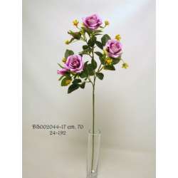 Tralcio ramo rosa spray x6 h70 cf 24 pz fucsia