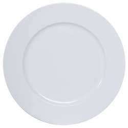 Piatto in plastica  cm 33 bianco