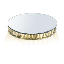 Alzata con specchio  e led...