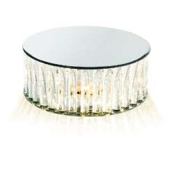 Alzata con specchio  e led...
