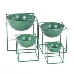 Set 4pz vasi quadri con...