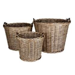 Set 3 cesti vimini dm 57...
