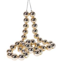 Garland palline oro dm 5...