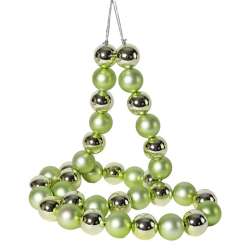 Garland palline verdi dm 5...