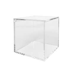 Scatola quadra 15x15 plastica con coperchio trasparente