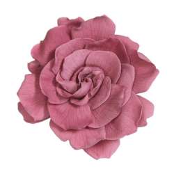 Cf 3 pz  gardenia stabilizzata rosa antico