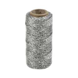 Cordoncino flashy  mm 1.5 x 25 mt argento