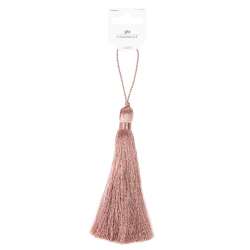 Nappa gliz tassel  cm 16 rose gold