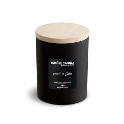 Scrigno grande con 1cand  200gr + 1 da 380gr +prof 200 ml  prati in fiore