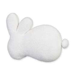 Cuscino coniglio cm 40x 30 bianco