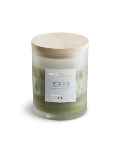 Profumatori | SCRIGNO GRANDE NATURE CANDLE LINEA AMATI - respiro BOX: 1 CANDELA 200 GR + 1 CANDELA DA 380 GR + 1 PROFUMATORE 200 ML | 8057714574060