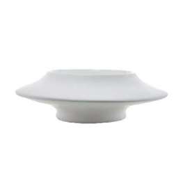 Contenitore ufo in  resina cm 62x17 bianco