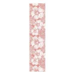 Nastro fiori anemone  mm 25x15mt rosa antico