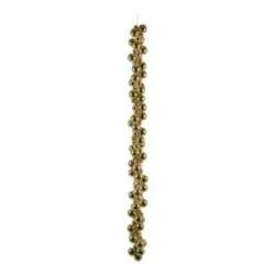 Festone di 120 palline dm 4- 6 oro h 135