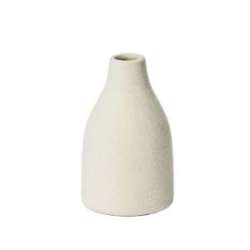 Bottiglietta in ceramica bianca 6.5 h 11