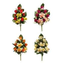 Cf 12 frontali cymbidium e rose x 10 assortite