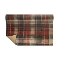 Bobina runner velluto scozzese cm75x3 mt verde