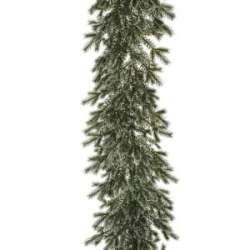 Festone pino dm 35 h 270 cm con 250led verde real touc