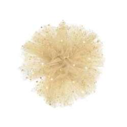 Pon pon in tulle dm 25 gold glitterato