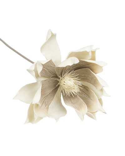 Ramo magnolia in foam beige H.80 cm