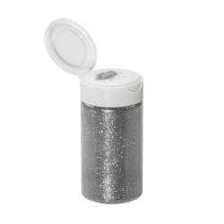 Barattolo glitter 100 gr silver