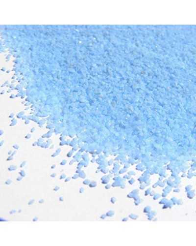 Sabbia decorativa azzurra grana fine per eventi