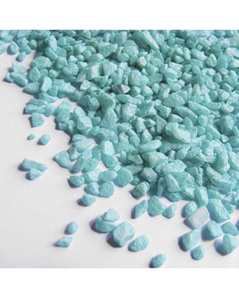 Graniglia verde acqua per vasi in vetro e decorazioni floreali eleganti