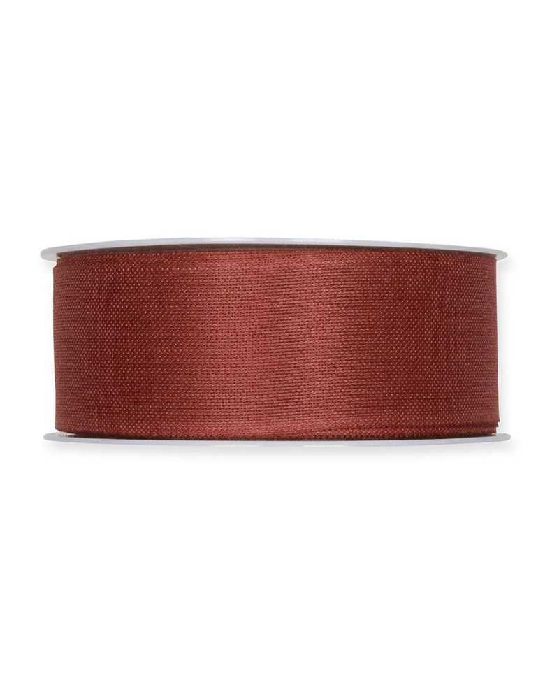 Nastri in Tessuto | NASTRO IN COTONE TERRACOTTA H.4 CM | 4015275903006