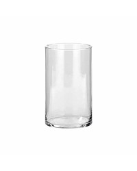 Vaso Cilindro in Vetro Trasparente – dm 15 cm, h 20 cm