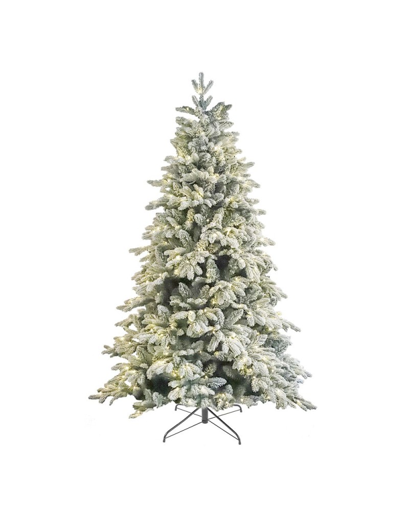 ALBERO DI NATALE - Albero innevato con 6670 led - H. 210 cm - Fiorentino  Home - CLUSTER 