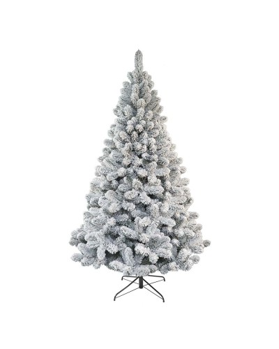 ALBERO DI NATALE FLOCCATO -...