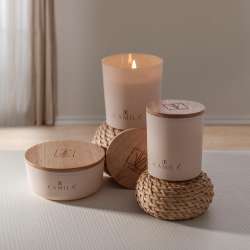 Candela beige 200gr frag. uva vino
