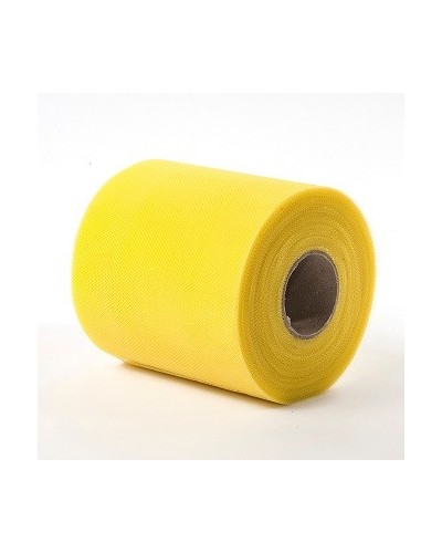 TULLE – H.25 CM X 10 MT – GIALLO