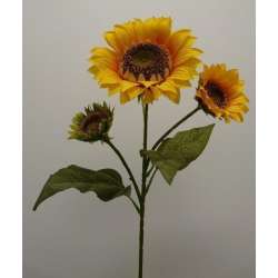 Ramo medio girasole x3 cm 86 giallo