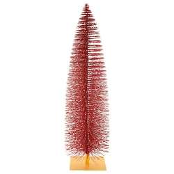 Albero rosso dm 28 h 80 pvc metallo