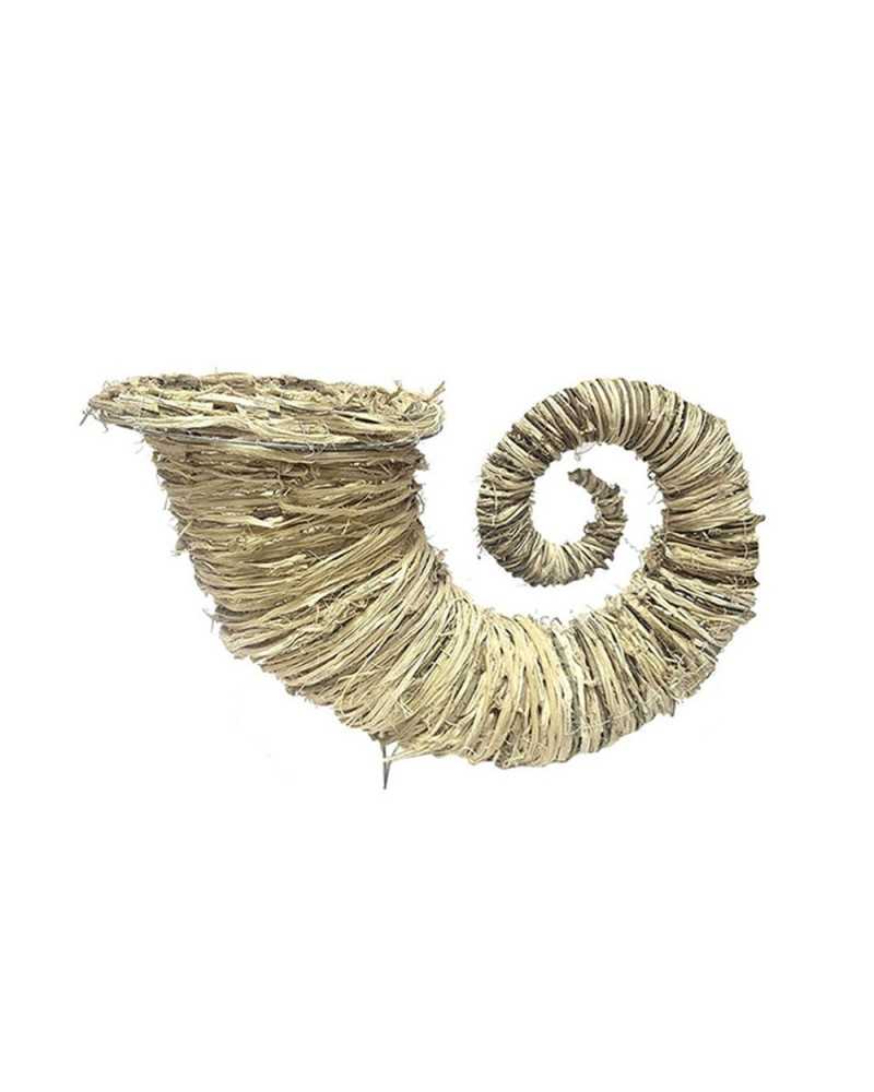 Cesti in Vimini e Naturali | CORNUCOPIA IN RATTAN NATURALE - 53 CM | 21035227