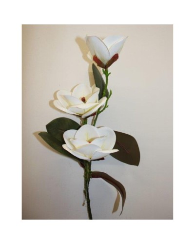 RAMO MAGNOLIA X3 – H.76 CM – CREMA