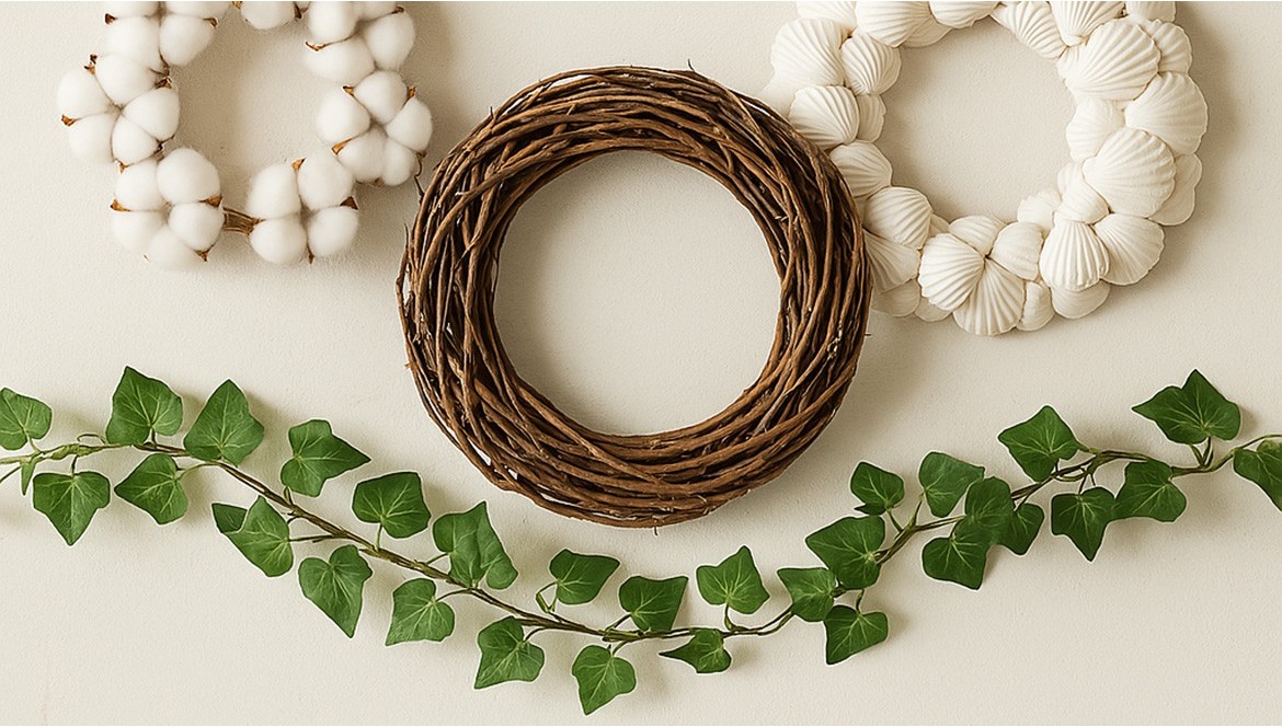 Corone Intrecciate e Ghirlande Decorative: Eleganza e Creatività per Ogni Occasione Corone Intrecciate e Ghirlande Decorative: Eleganza e Creatività per Ogni Occasione